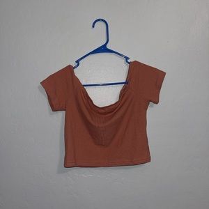 Off the shoulder top